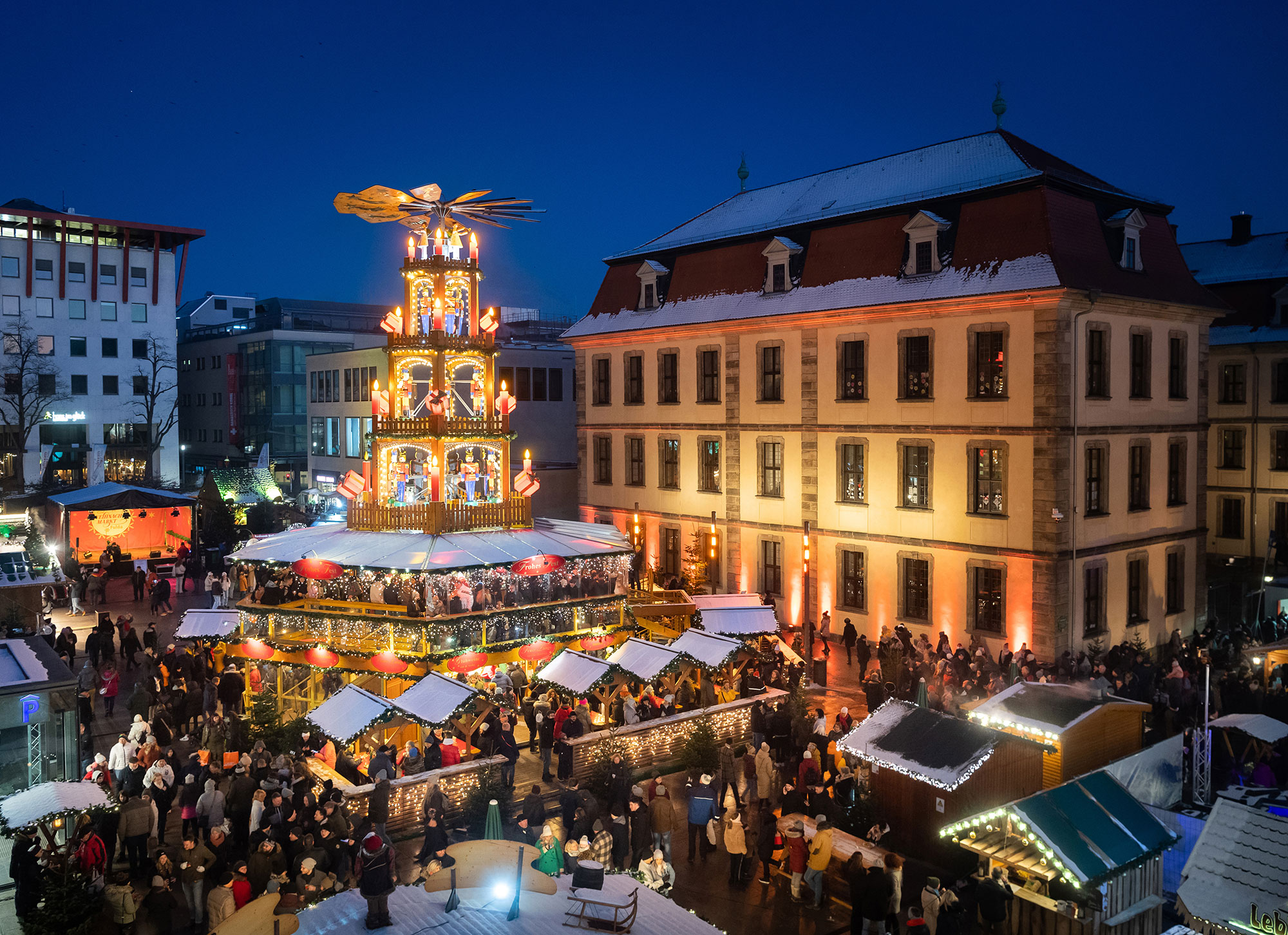 Weihnachtsmarkt © Stadt Fulda, Fotograf Christian Tech