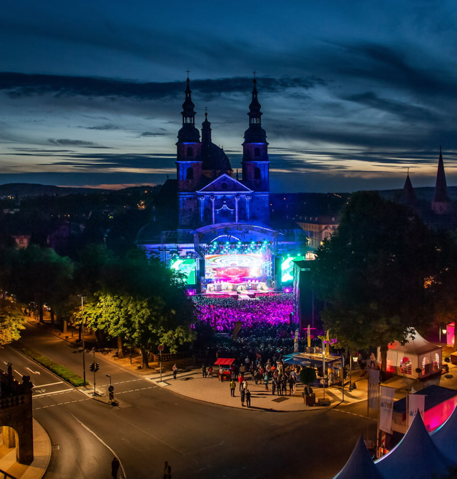 Domplatzkonzerte © Stadt Fulda, Fotograf Christian Tech